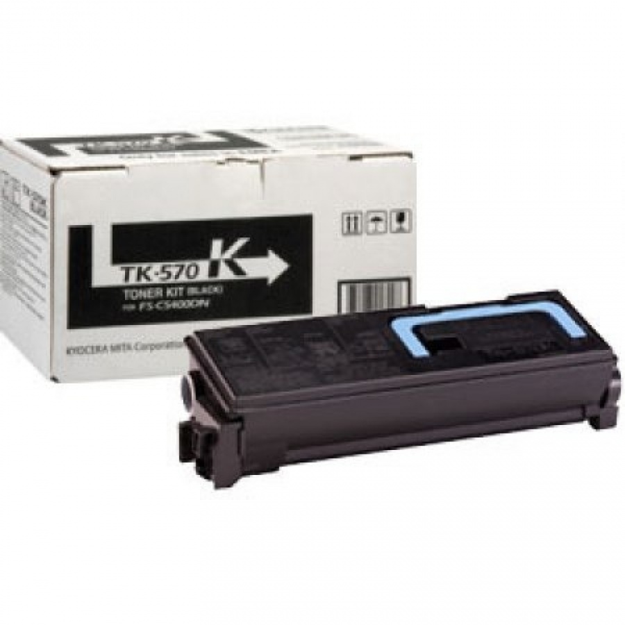 Картридж Kyocera 1T02HG0EU0 TK-570K оригинальный чёрный для принтеров Kyocera FS-C5400DN