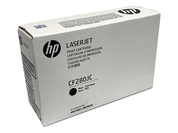 Картридж HP CF280JC оригинальный чёрный для принтеров HP Laserjet Pro 400 M401 | HP Laserjet Pro 400 M426