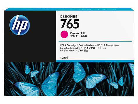 Картридж HP F9J51A 765 оригинальный красный для принтеров HP Designjet T7200