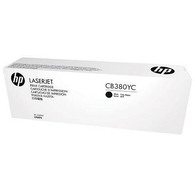 Картридж HP CB380AC (CB380YC) 824A оригинальный чёрный для принтеров HP LASERJET 6015