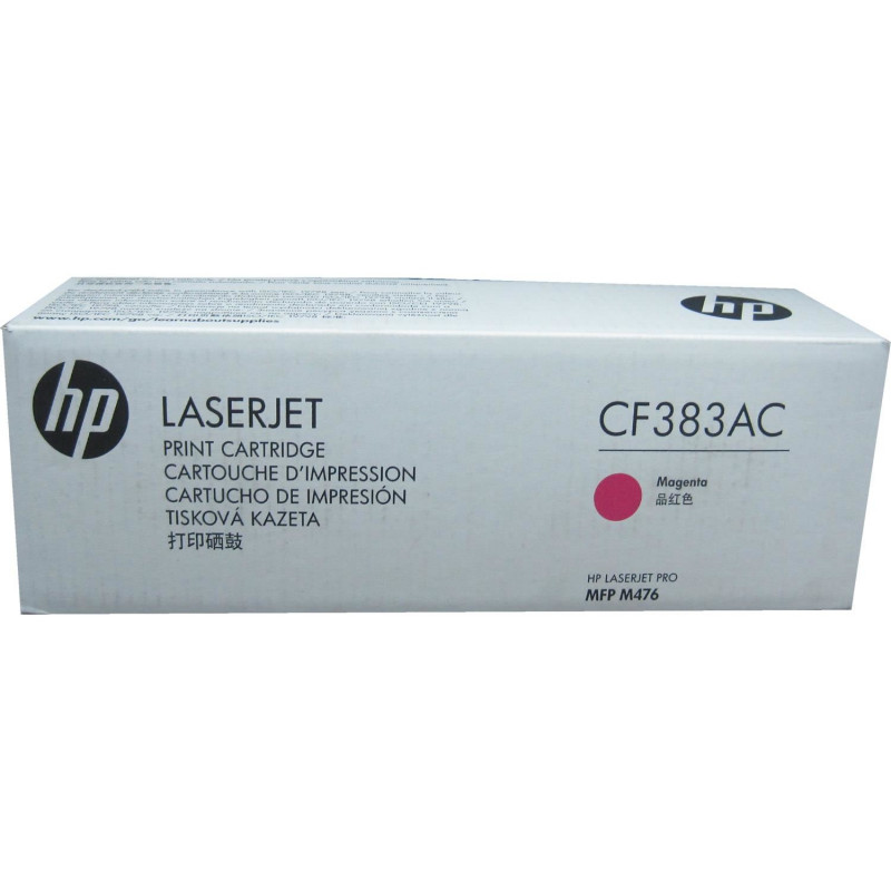 Картридж HP CF383AC оригинальный красный для принтеров HP Laserjet Pro MFP M476