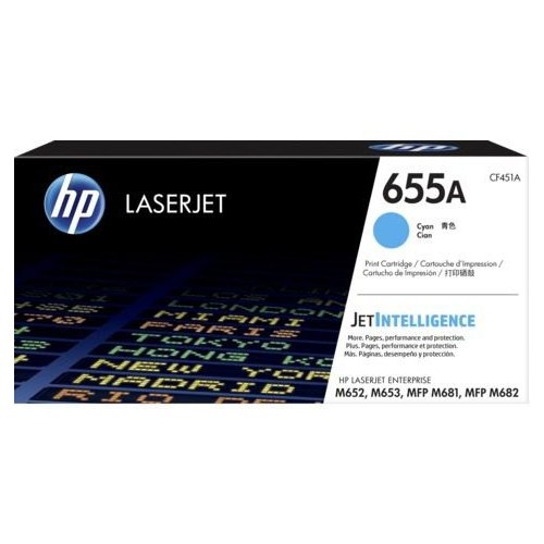 Уцен. HP CF451A 655A оригинальный