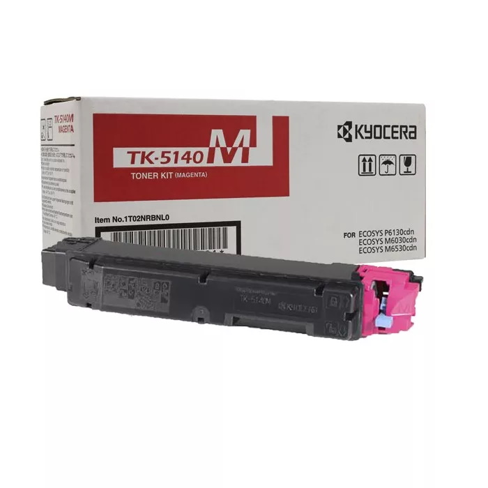 Картридж Kyocera 1T02NRBNL0 TK-5140M оригинальный красный для принтеров Kyocera ECOSYS M6030cdn | Kyocera ECOSYS P6130cdn | Kyocera ECOSYS M6530cdn