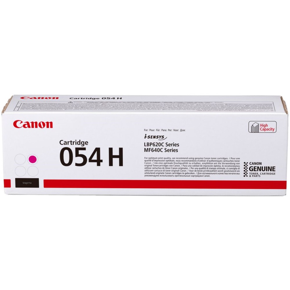 Картридж Canon 3026C002 054H M оригинальный красный для принтеров Canon i-Sensys LBP620C Series | Canon Color imageCLASS MF640C Series