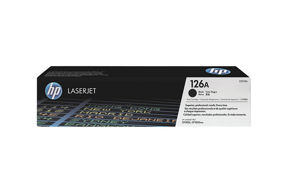Картридж HP CE310A 126A оригинальный чёрный для принтеров HP LASERJET PRO CP1025 | HP LASERJET PRO CP1025nw