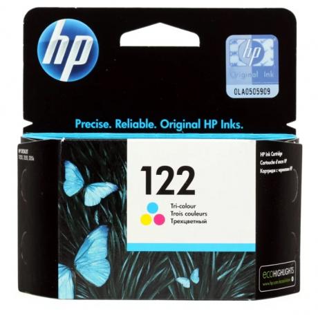 Картридж HP CH562HE 122 оригинальный цветной для принтеров HP Deskjet 1000 | HP Deskjet 1050 | HP Deskjet 1050A | HP Deskjet 1510 | HP Deskjet 2000 | HP Deskjet 2050 | HP Deskjet 2050A | HP Deskjet 2054A | HP Deskjet 3000 | HP Deskjet 3050 | HP Deskjet 30