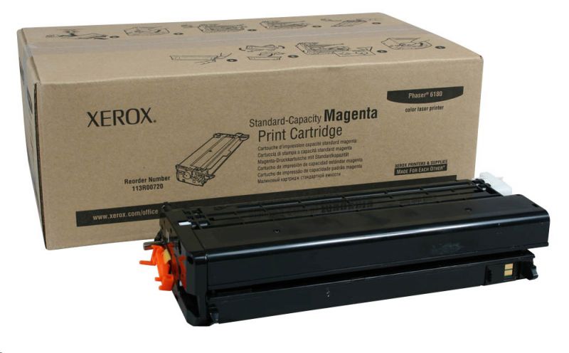 Картридж Xerox 113R00720 оригинальный красный для принтеров Xerox Phaser 6180