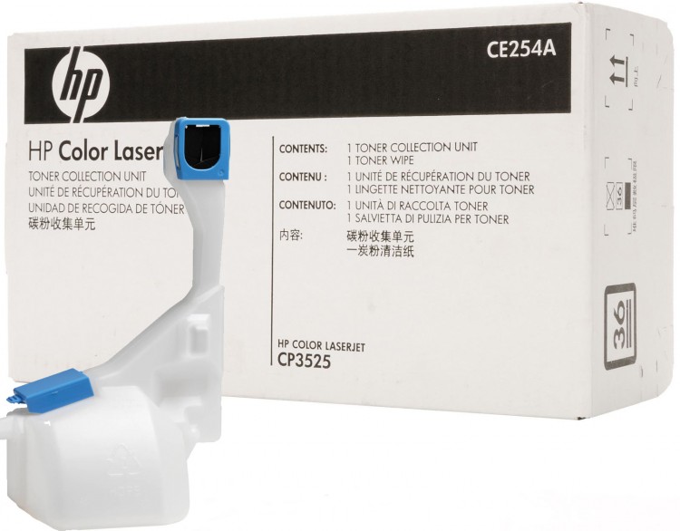 Бункер HP CE254A оригинальный для принтеров HP LASERJET CP3525