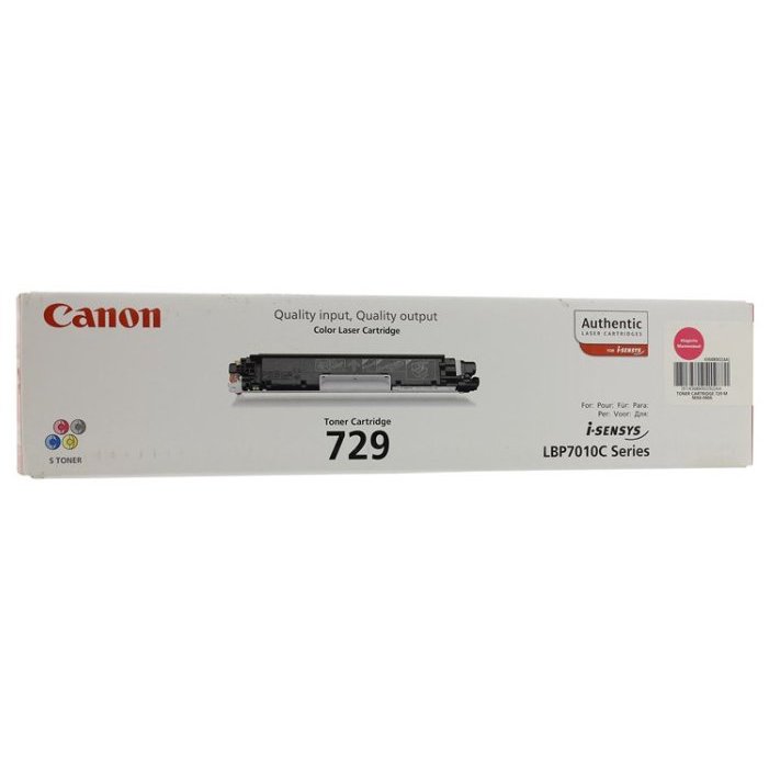 Картридж Canon 4368B002 729M оригинальный красный для принтеров Canon i-Sensys LBP7010CSeries