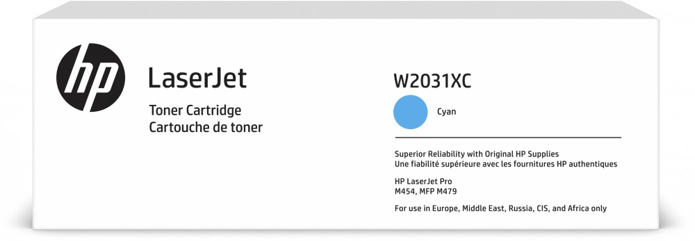 Картридж HP W2031XC оригинальный