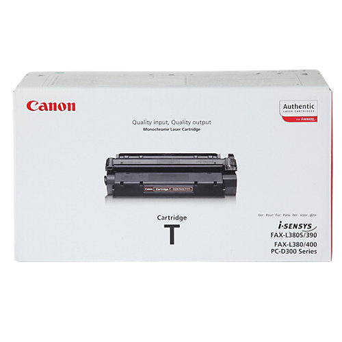 Картридж Canon 7833A002 Cartridge T оригинальный чёрный для принтеров Canon i-SENSYS FAX-L380  Series | Canon i-SENSYS FAX-L380S  Series | Canon i-SENSYS PC-D340  Series | Canon i-SENSYS PC-D320  Series | Canon i-SENSYS FAX-L390  Series | Canon i-SENSYS F