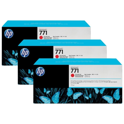Картридж HP B6Y32A CR251A (771c) оригинальный красный для принтеров HP DesignJet Z6200