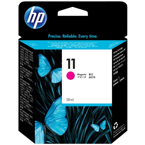 Картридж HP C4837A 11 оригинальный красный для принтеров HP Business Inkjet 1000 | HP Business Inkjet 1100 | HP Business Inkjet 1200 | HP Business Inkjet 2200 | HP Business Inkjet 2230 | HP Business Inkjet 2250 | HP Business Inkjet 2280 | HP Business Inkj