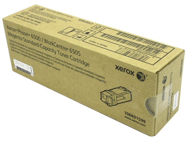 Картридж Xerox 106R01599 оригинальный красный для принтеров Xerox Phaser 6500 | Xerox WorkCentre 6505