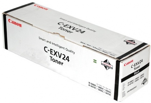 Картридж Canon 2447B002 C-EXV24Bk оригинальный чёрный для принтеров Canon imageRUNNER 5800C, imageRUNNER 5800CN, imageRUNNER 6800C, imageRUNNER 6880C, imageRUNNER 6880Ci