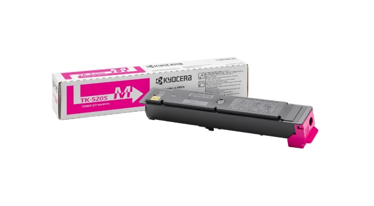 Картридж Kyocera 1T02R5BNL0 TK-5205M оригинальный красный для принтеров Kyocera TASKalfa 356ci