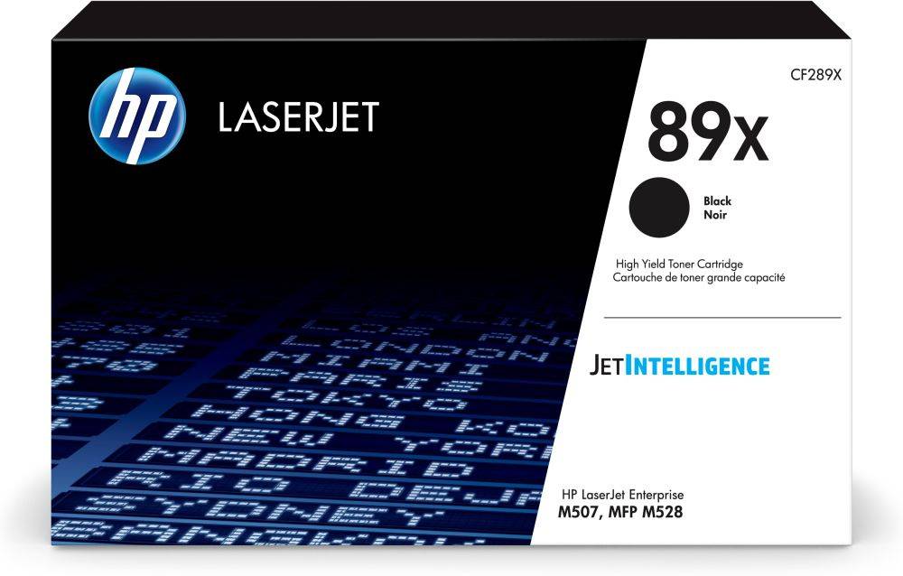 Картридж HP CF289X 89X оригинальный чёрный для принтеров HP Laserjet Enterprise M507 | HP Laserjet Enterprise MFP M527