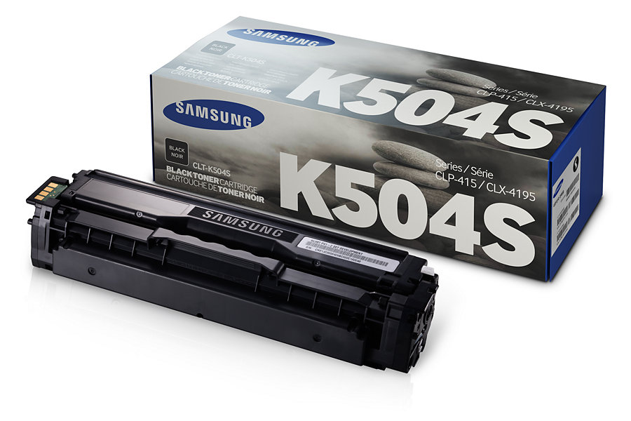 Картридж Samsung CLT-K504S оригинальный чёрный для принтеров Samsung CLP-415 | Samsung CLX-4195