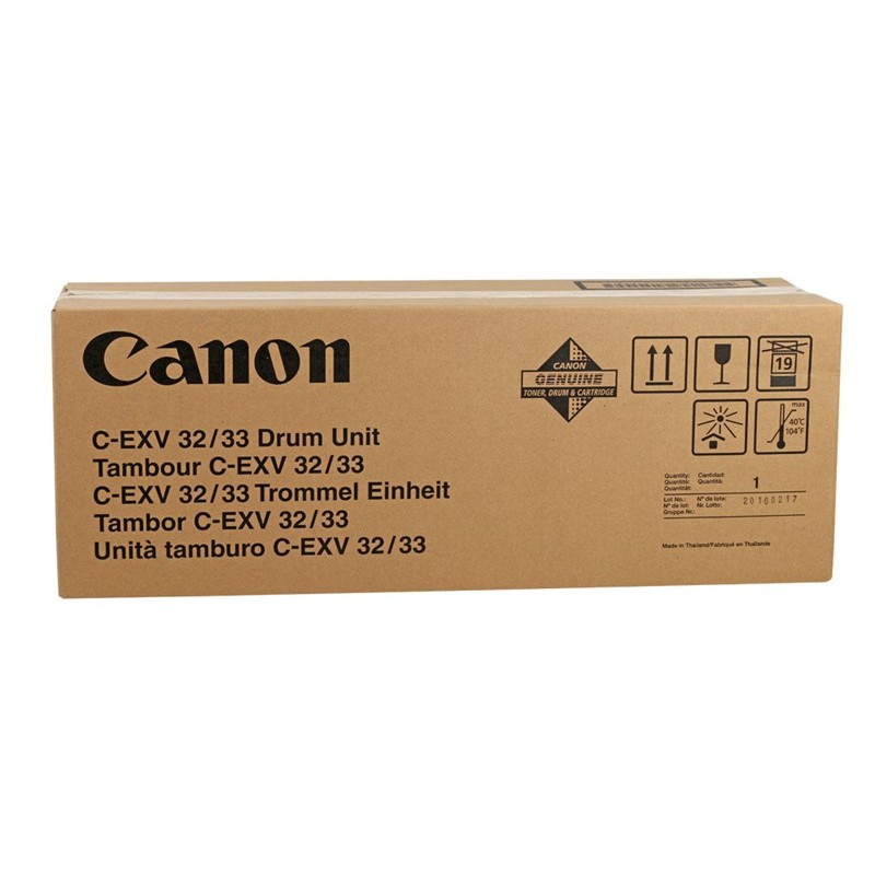 Фотобарабан Canon 2772B003 C-EXV32/33 Drum оригинальный чёрный для принтеров Canon imageRUNNER 2520 | Canon imageRUNNER 2525 | Canon imageRUNNER 2530 | Canon imageRUNNER 2535 | Canon imageRUNNER 2545