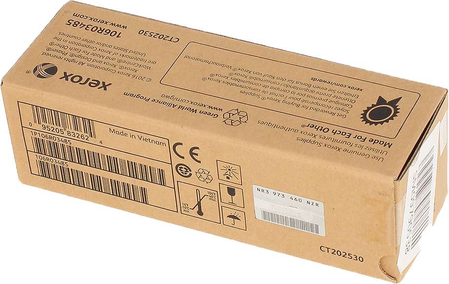 Картридж Xerox 106R03485 оригинальный синий для принтеров Xerox Phaser 6510 | Xerox WorkCentre 6515