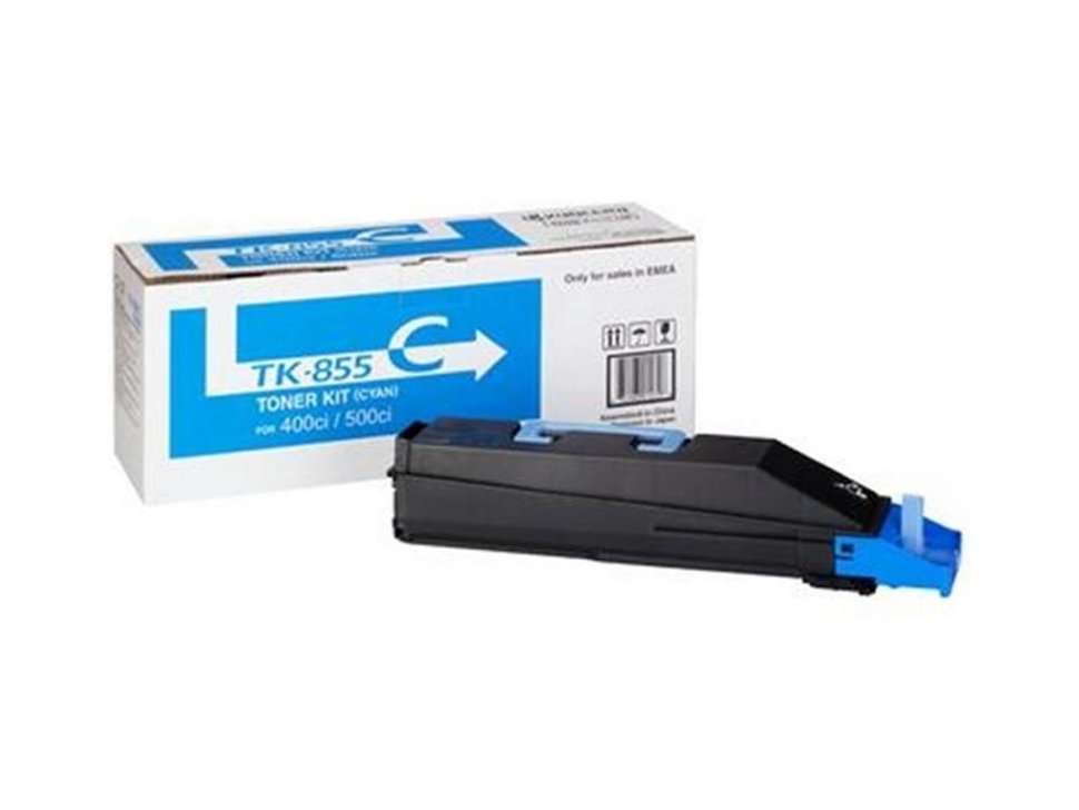 Картридж Kyocera 1T02H7CEU0 TK-855C оригинальный синий для принтеров Kyocera TASKalfa 400ci | Kyocera TASKalfa 500ci | Kyocera TASKalfa 552ci