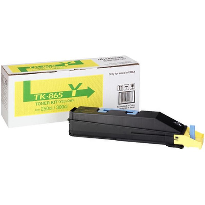 Картридж Kyocera 1T02H7AEU0 TK-855Y оригинальный желтый для принтеров Kyocera TASKalfa 400ci | Kyocera TASKalfa 500ci | Kyocera TASKalfa 552ci