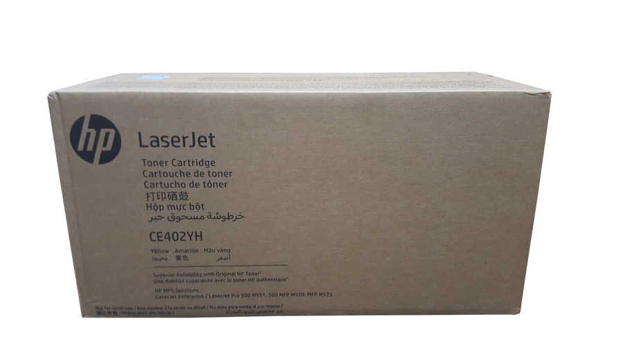Картридж HP CE402YH оригинальный желтый для принтеров HP LaserJet Enterprise M551 | HP LaserJet Enterprise M570 | HP LaserJet Enterprise M576