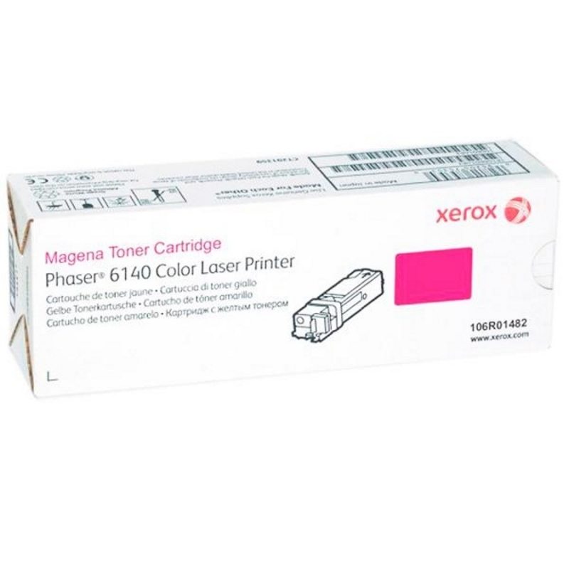 Картридж Xerox 106R01482 оригинальный красный для принтеров Xerox Phaser 6140 Color