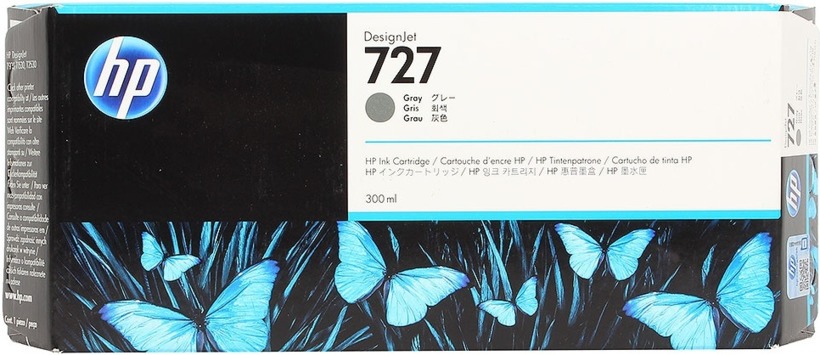 Картридж HP F9J80A 727 оригинальный цветной для принтеров HP DesignJet T930 | HP DesignJet T1530 | HP DesignJet T2530