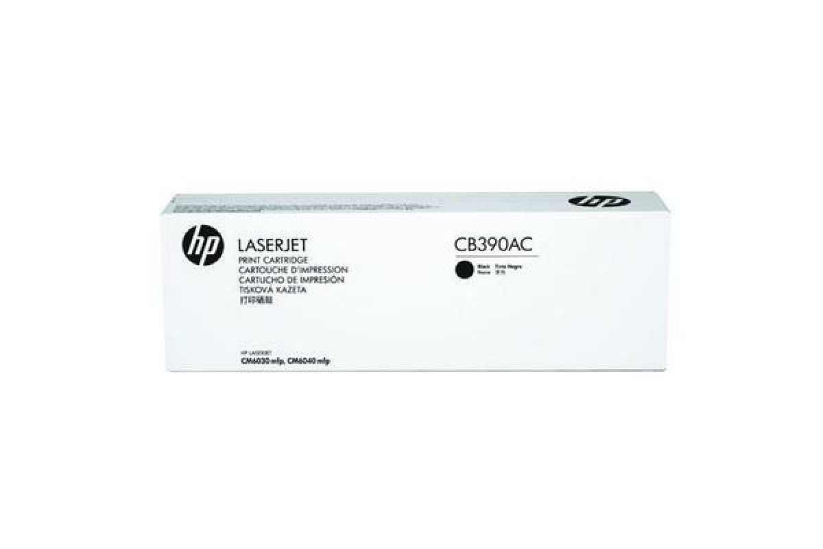 Картридж HP CB390AC (CB390YC) 825A оригинальный чёрный для принтеров HP LASERJET CM6030 mfp | HP LASERJET CM6040 mfp