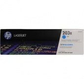 Картридж HP CF541X № 203X оригинальный для принтеров HP Color LaserJet Pro M254/M280/M281