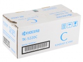 Картридж Kyocera TK-5220C оригинальный для принтеров Kyocera ECOSYS M5521cdw, M5521cdn, P5021cdn, P5021cdw