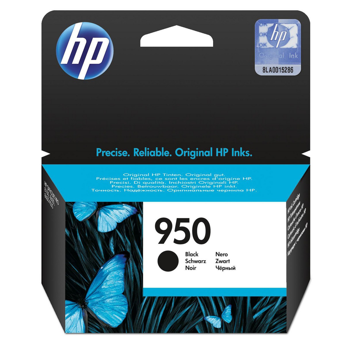 Картридж HP CN049AE №950 оригинальный чёрный для принтеров HP OfficeJet Pro 8615 | HP OfficeJet Pro 8600 E-AIO | HP OfficeJet Pro 251dw | HP OfficeJet Pro 276dw | HP OfficeJet Pro 8620 | HP OfficeJet Pro 8610 | HP OfficeJet Pro 8600 Plus e-AIO | HP Office