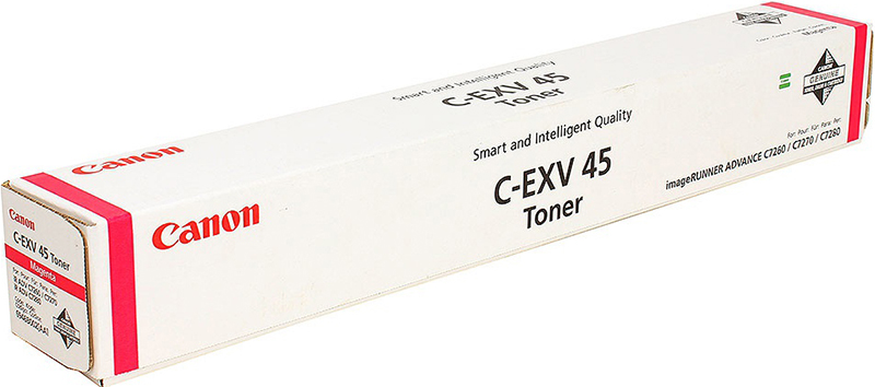 Картридж Canon 6946B002 C-EXV45 M оригинальный красный для принтеров Canon imageRUNNER ADVANCE C7260i | Canon imageRUNNER ADVANCE C7270i | Canon imageRUNNER ADVANCE C7280i