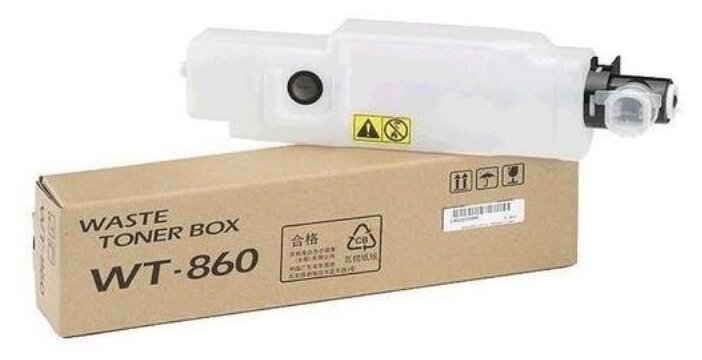 Контейнер для отработанного тонера Kyocera 1902LC0UN0 WT-860 оригинальный для принтеров Kyocera TASKalfa 3500i | Kyocera TASKalfa-4500i | Kyocera TASKalfa 5500i | Kyocera TASKalfa 3050ci | Kyocera TASKalfa 3550ci | Kyocera TASKalfa 4550ci | Kyocera TASKal
