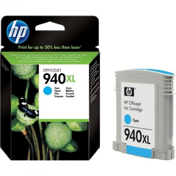 Картридж HP C4907A 940 оригинальный синий для принтеров HP OfficeJet Pro 8000 | HP OfficeJet Pro 8500