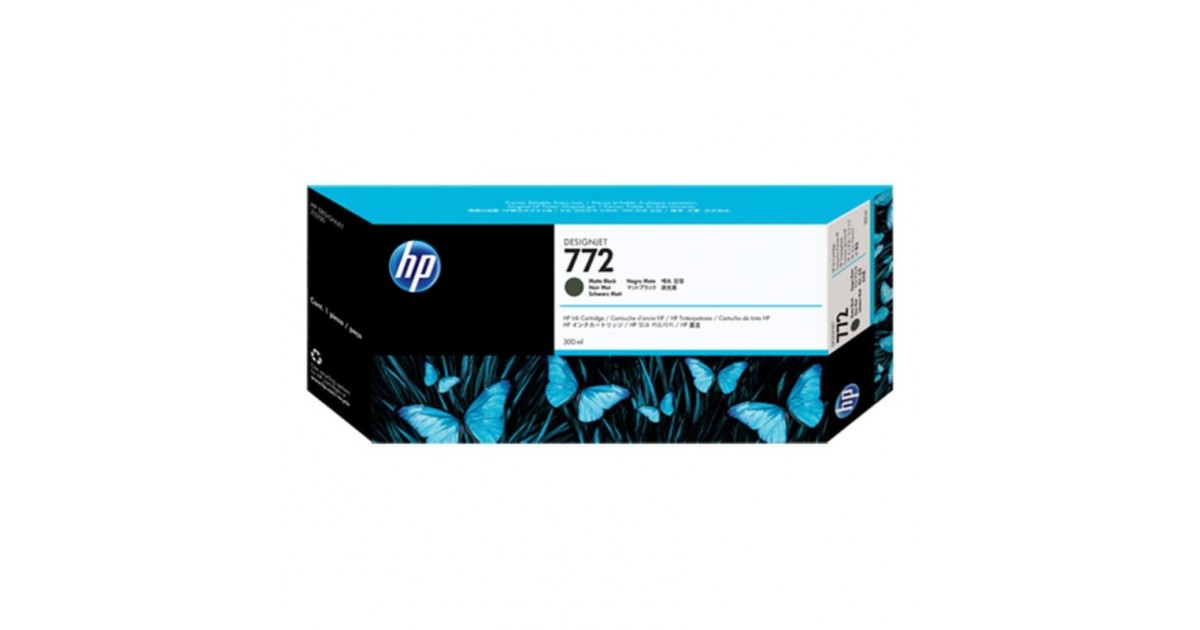 Картридж HP CN635A №772 оригинальный чёрный матовый для принтеров HP DesignJet Z5200 | HP DesignJet Z5400