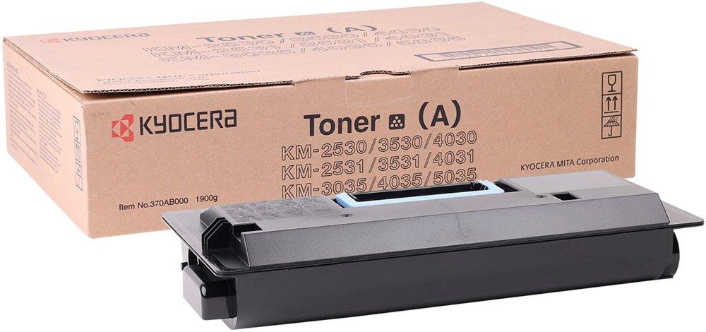 Картридж Kyocera 370AB000 KM-2530 оригинальный чёрный для принтеров Kyocera KM-2530 | Kyocera KM-3035 | Kyocera KM-3530 | Kyocera KM-4035 | Kyocera KM-4030 | Kyocera KM-5035