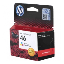 Картридж HP CZ637AE №46 оригинальный чёрный для принтеров HP Deskjet Ink Advantage 2020hc | HP Deskjet Ink Advantage 2520hc | HP Deskjet Ink Advantage 2029hc | HP Deskjet Ink Advantage 2529hc AiO | HP DeskJet Ink Advantage Ultra 4729
