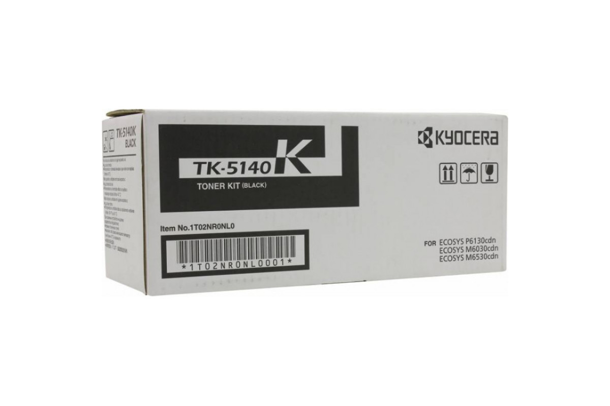 Картридж Kyocera 1T02NT0NL0 TK-5160K оригинальный чёрный для принтеров Kyocera ECOSYS P7040cdn