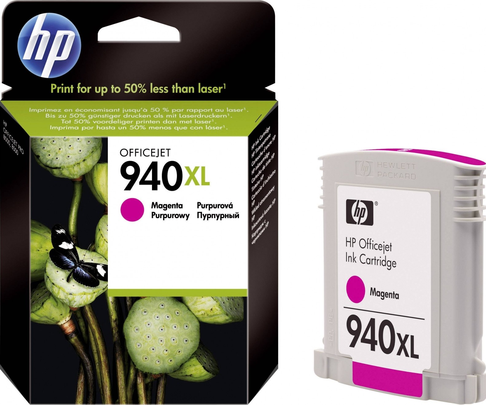 Картридж HP C4908A 940 оригинальный красный для принтеров HP OfficeJet Pro 8000 | HP OfficeJet Pro 8500