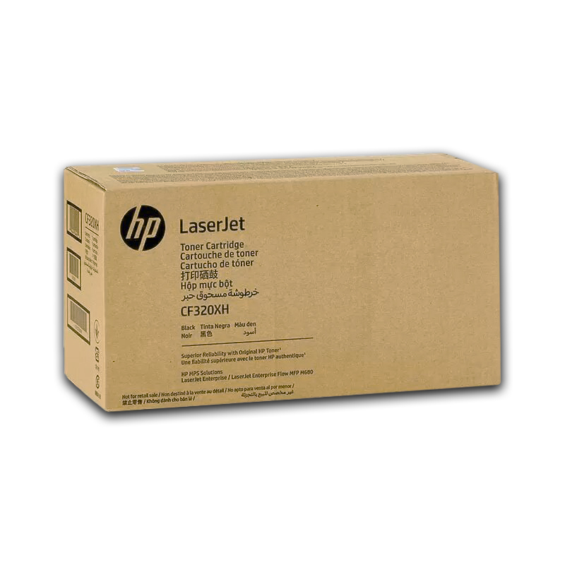 Картридж HP CF320XH оригинальный чёрный для принтеров HP Laserjet Enterprise MFP M680 | HP Laserjet Enterprise Flow MFP M681