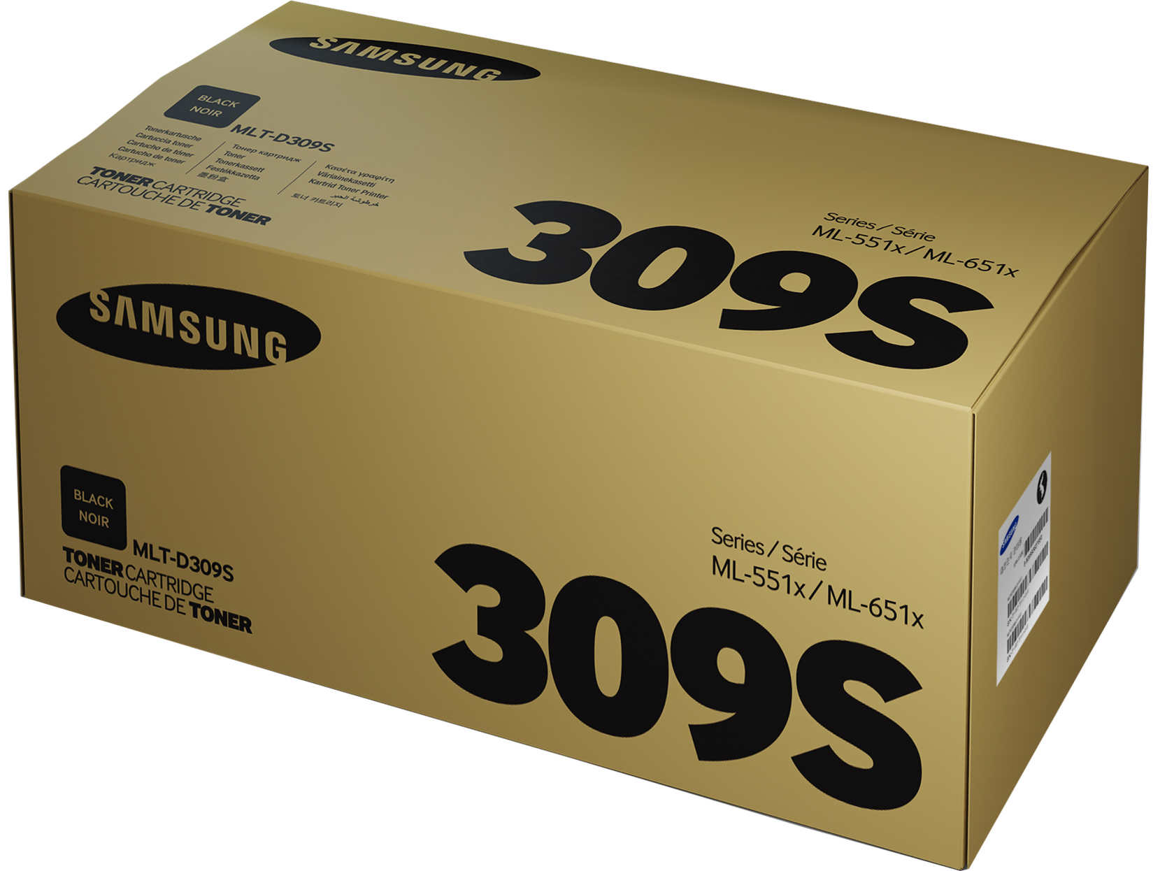 Картридж Samsung MLT-D309S оригинальный чёрный для принтеров Samsung ML-5510 | Samsung 6510