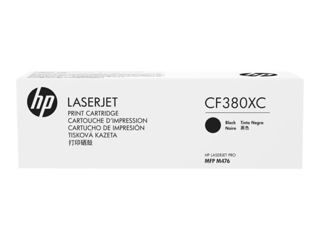 Картридж HP CF380XC оригинальный чёрный для принтеров HP Laserjet Pro MFP M476