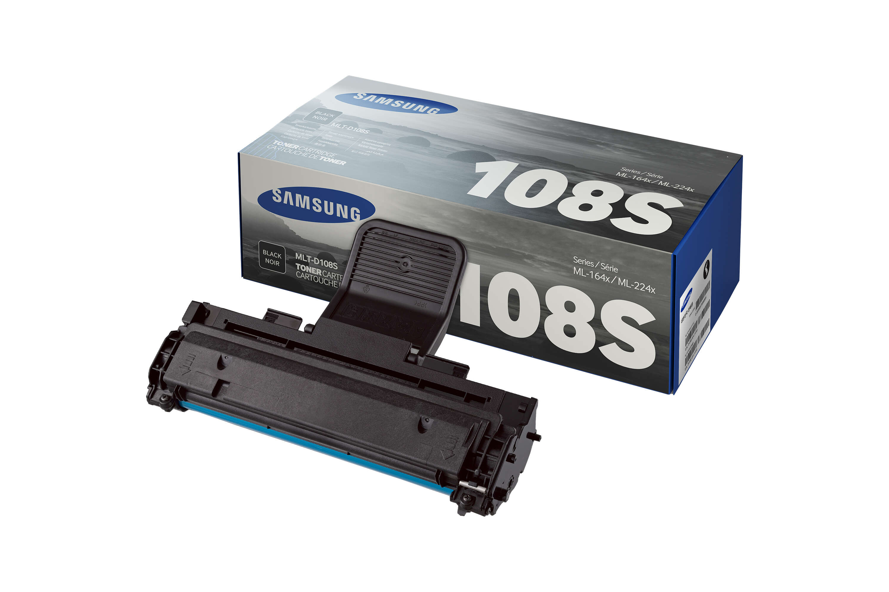 Картридж Samsung MLT-D108S оригинальный чёрный