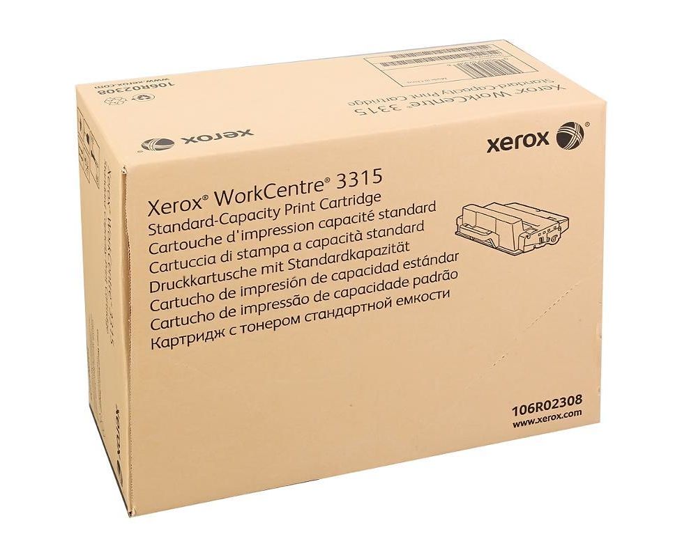 Картридж Xerox 106R02308 оригинальный чёрный для принтеров Xerox WorkCentre 3315