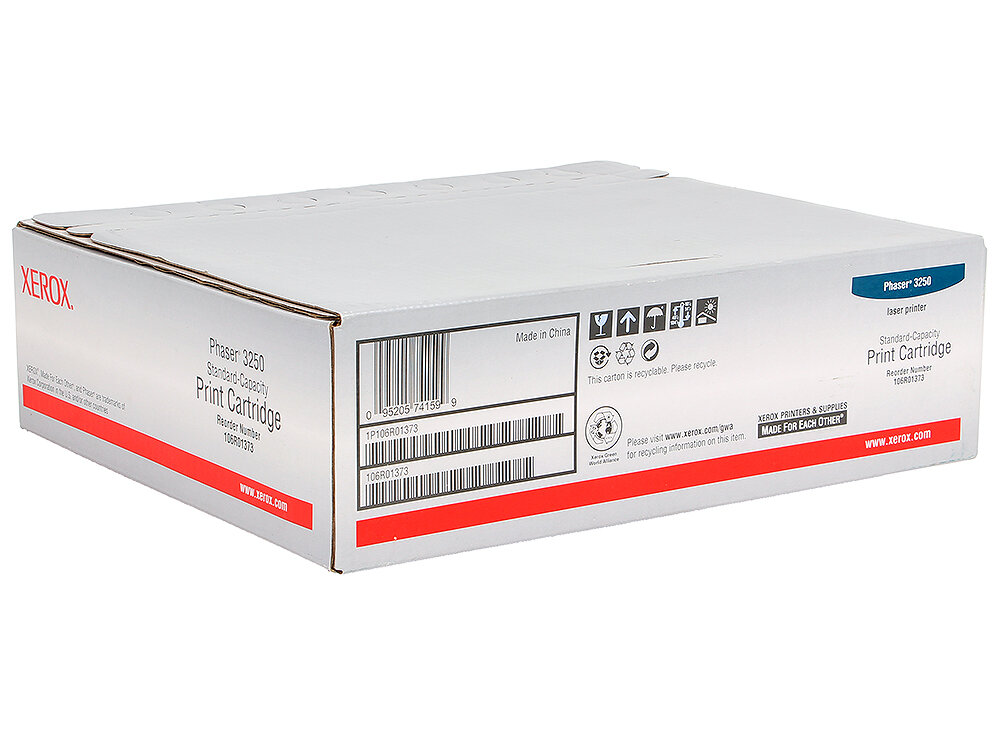 Картридж Xerox 106R01373 оригинальный чёрный для принтеров Xerox Phaser 3250