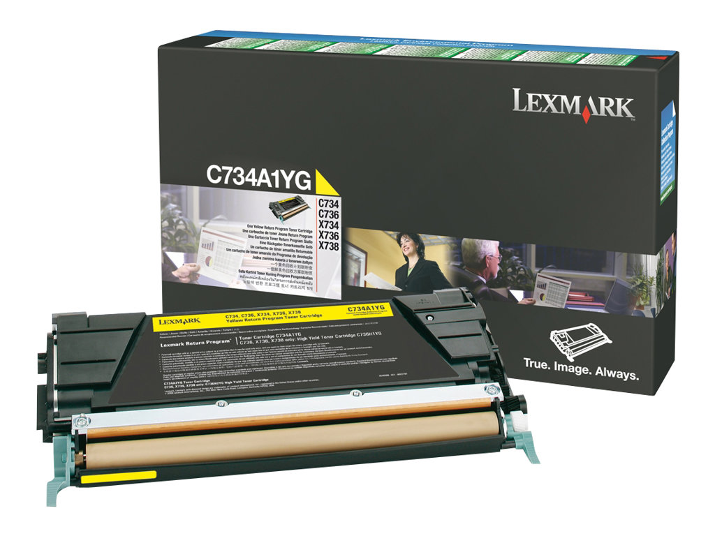 Уцен. Lexmark C734A1YG оригинальный