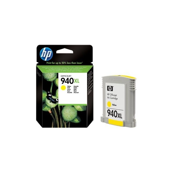 Картридж HP C4909A 940 оригинальный желтый для принтеров HP OfficeJet Pro 8000 | HP OfficeJet Pro 8500
