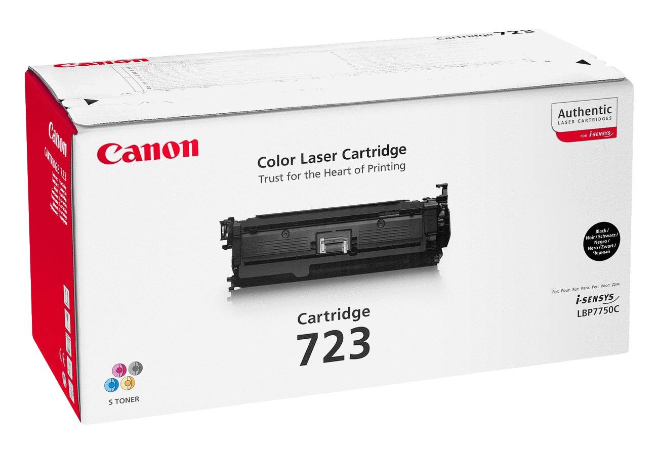 Картридж Canon 2644B002 723Bk оригинальный чёрный для принтеров Canon LBP7700C | Canon LBP7700 | Canon LBP7750CDN | Canon LBP7750 | Canon LBP7754
